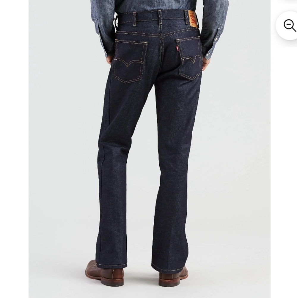 Levi's Men's 517 Dark Blue Straight Jeans 34x34